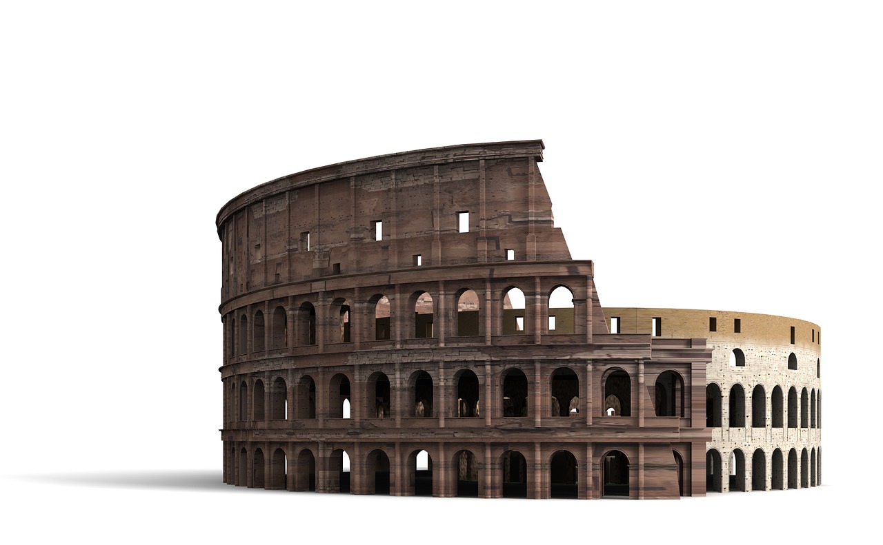 rome colosseum arena free photo