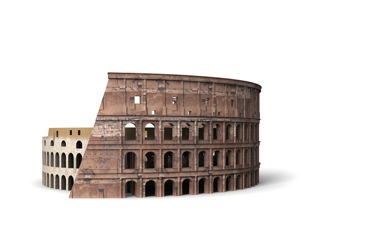 rome colosseum arena free photo