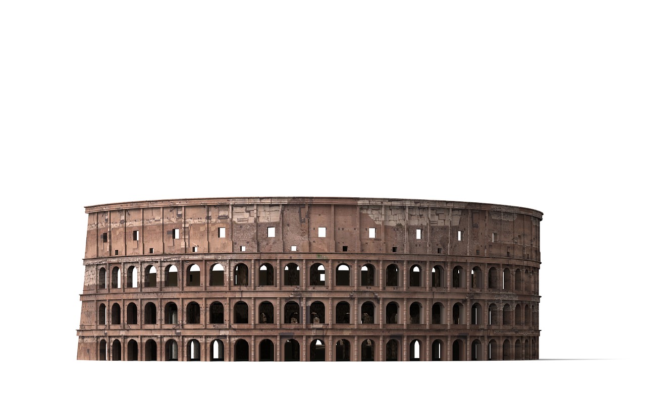 rome colosseum arena free photo