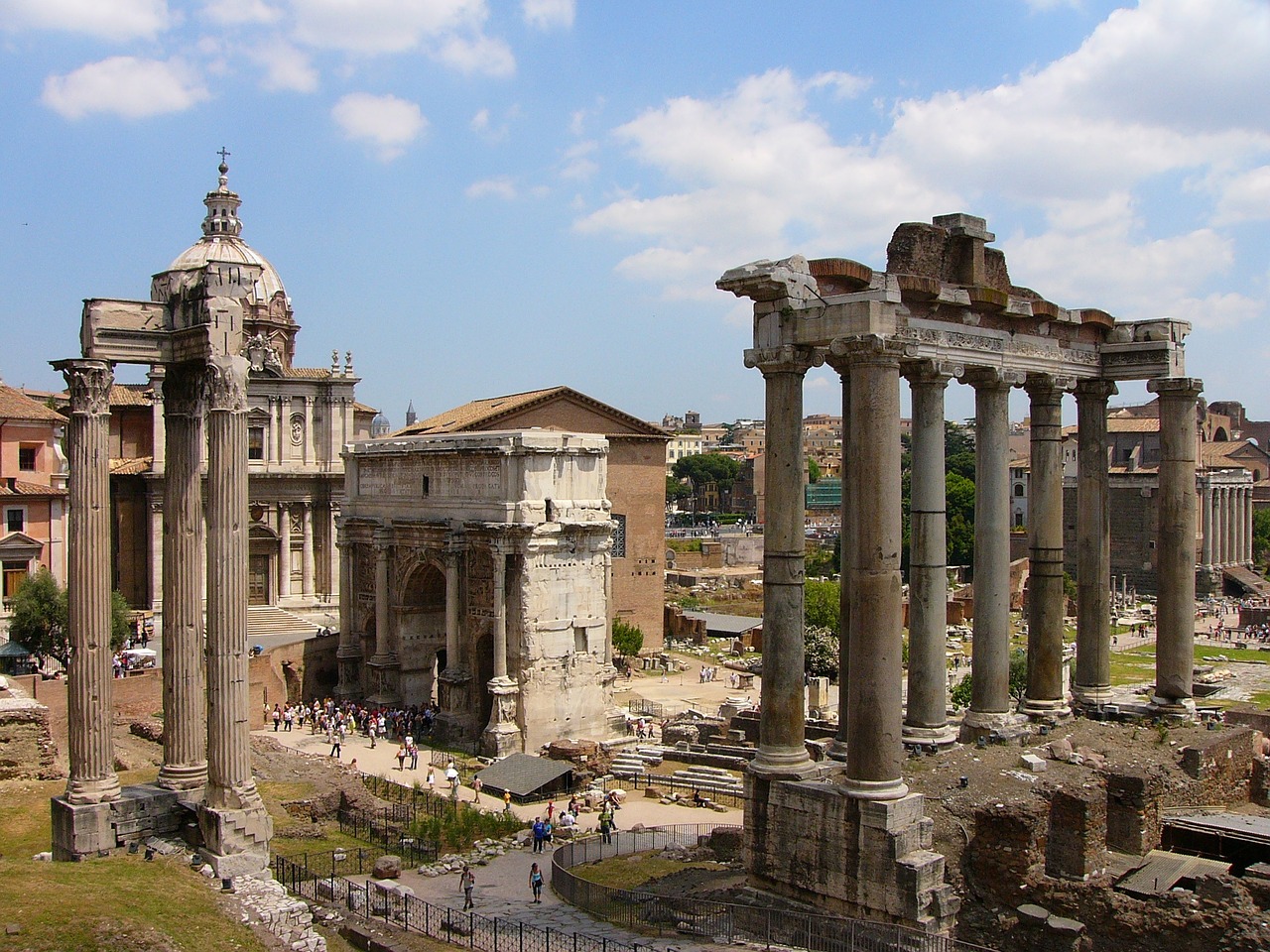 rome italy architecture free photo