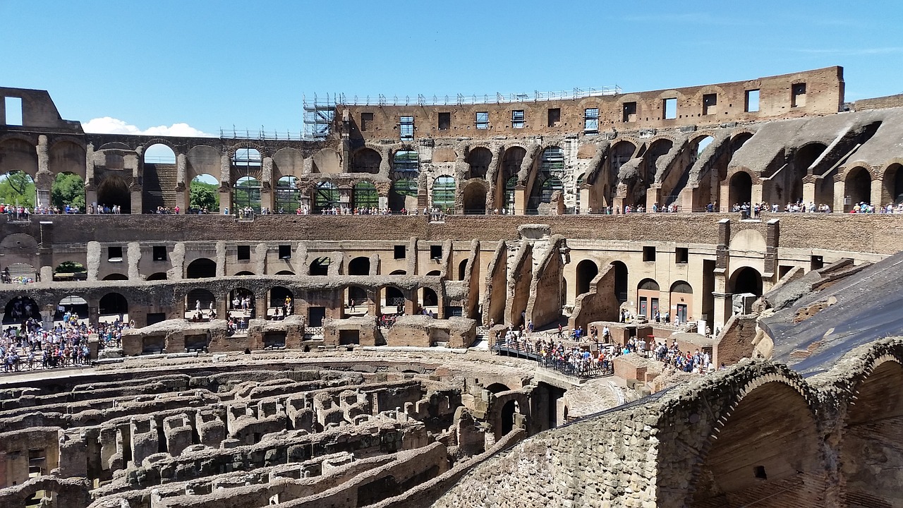 rome colosseum italy free photo