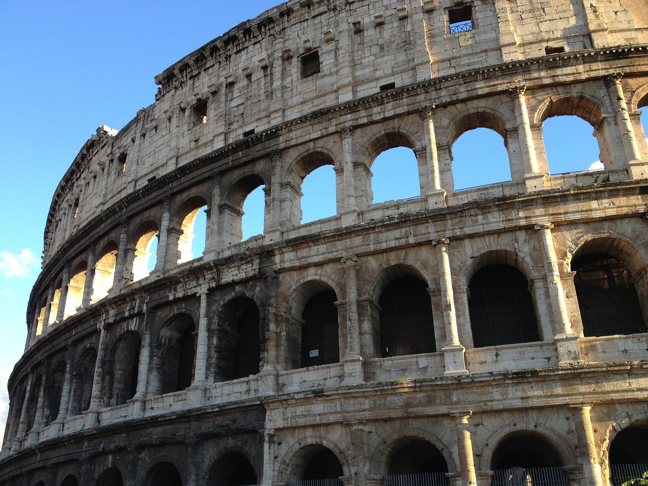 rome coliseum ancient free photo