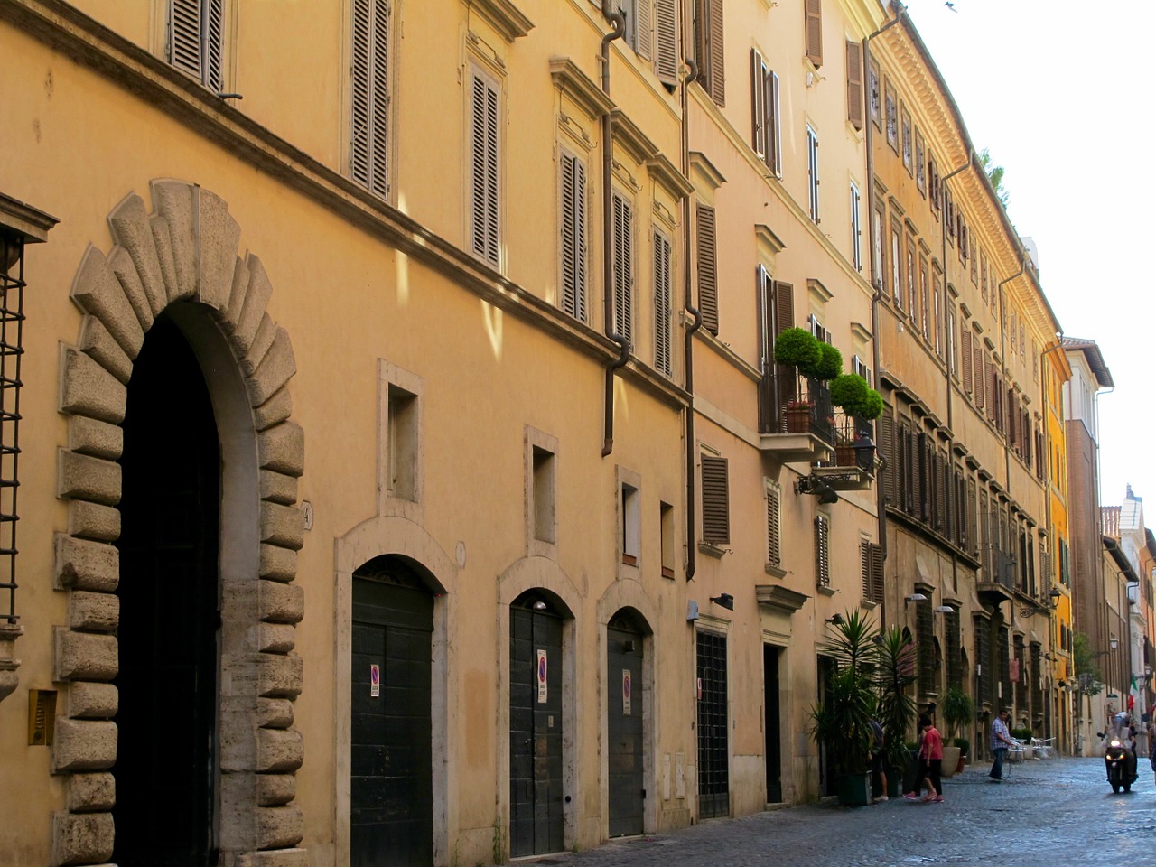 rome italy street free photo