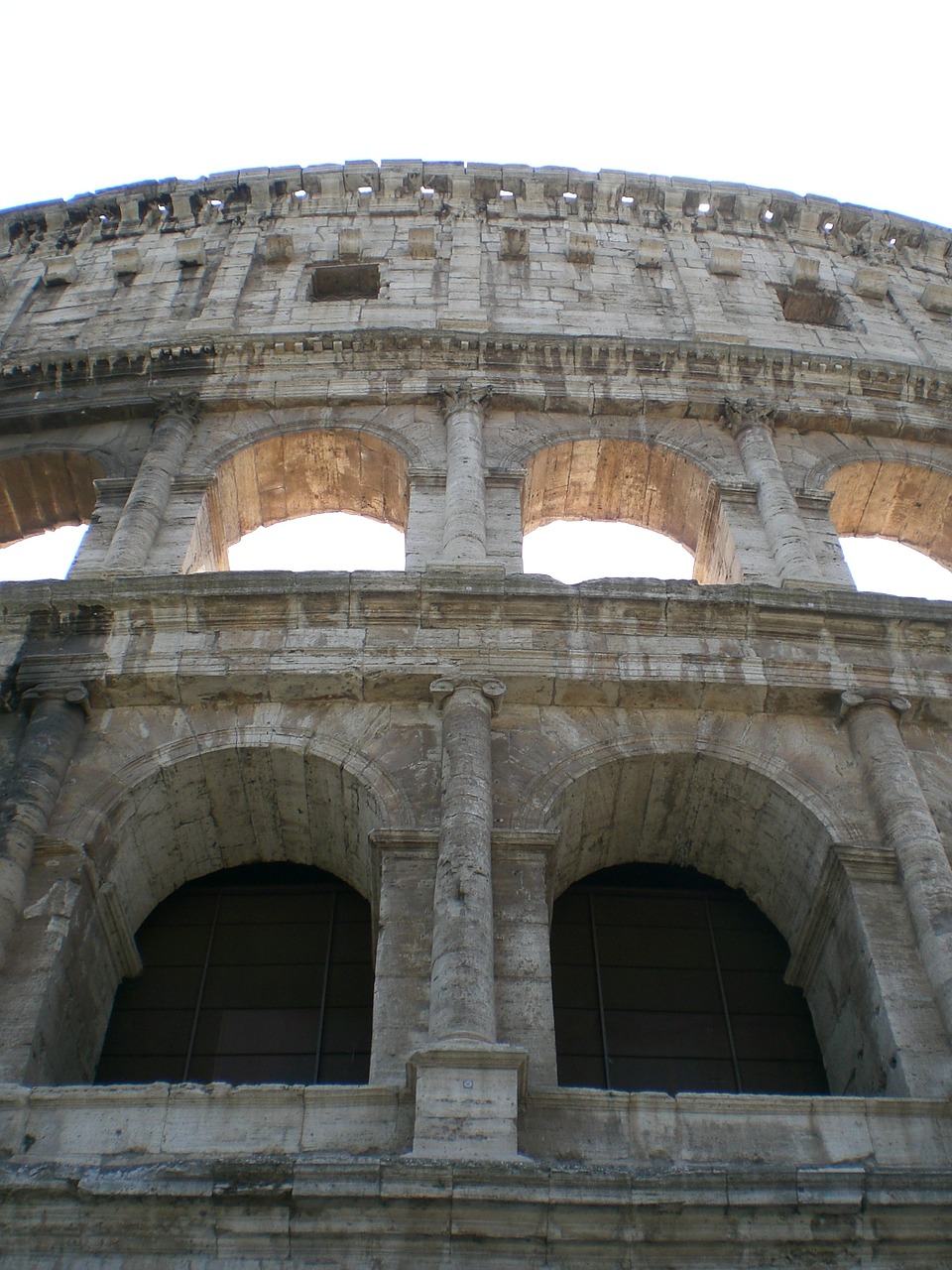 colosseum rome old free photo