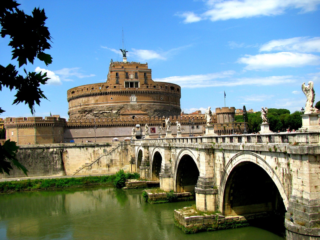 rome castle italy free photo