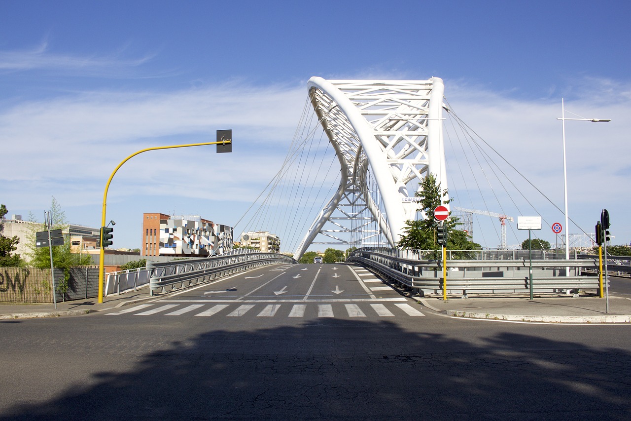 rome italy bridge free photo