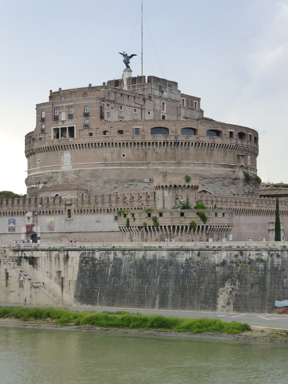 rome castle buildings free photo