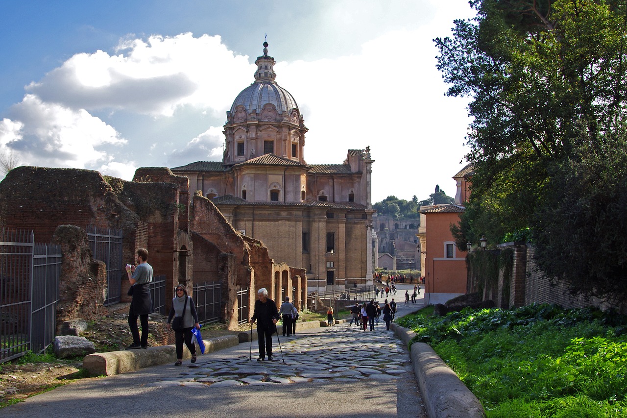 rome fori imperiali italy free photo