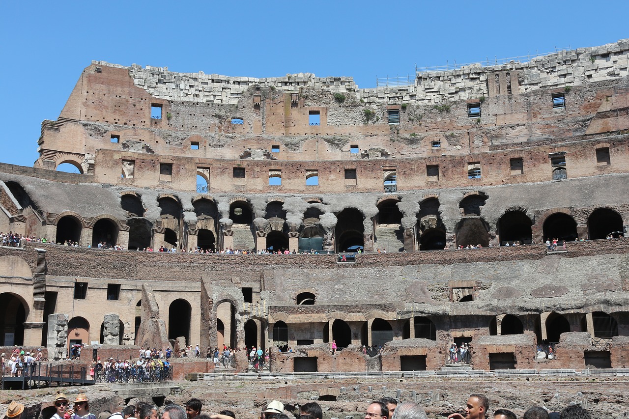 rome italy coliseum free photo