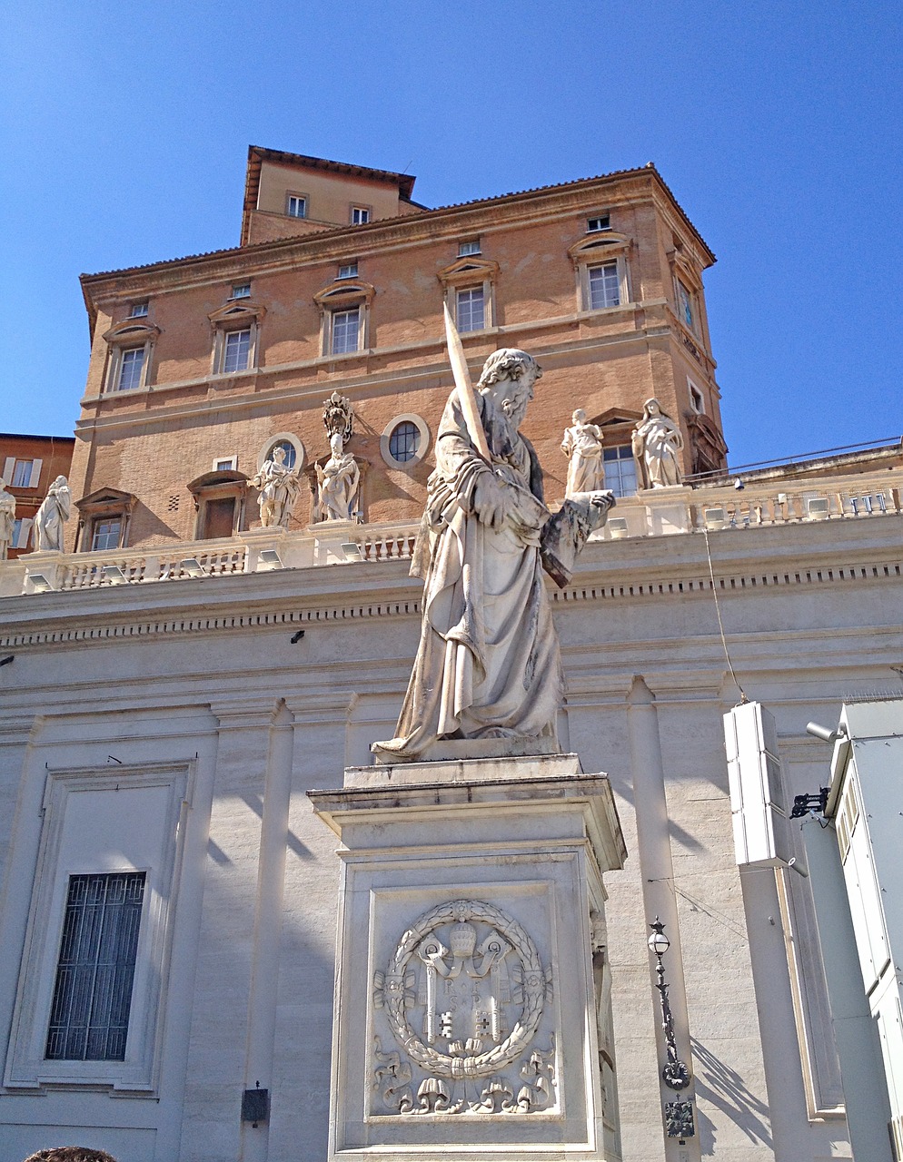 rome saint peter's square vatican free photo