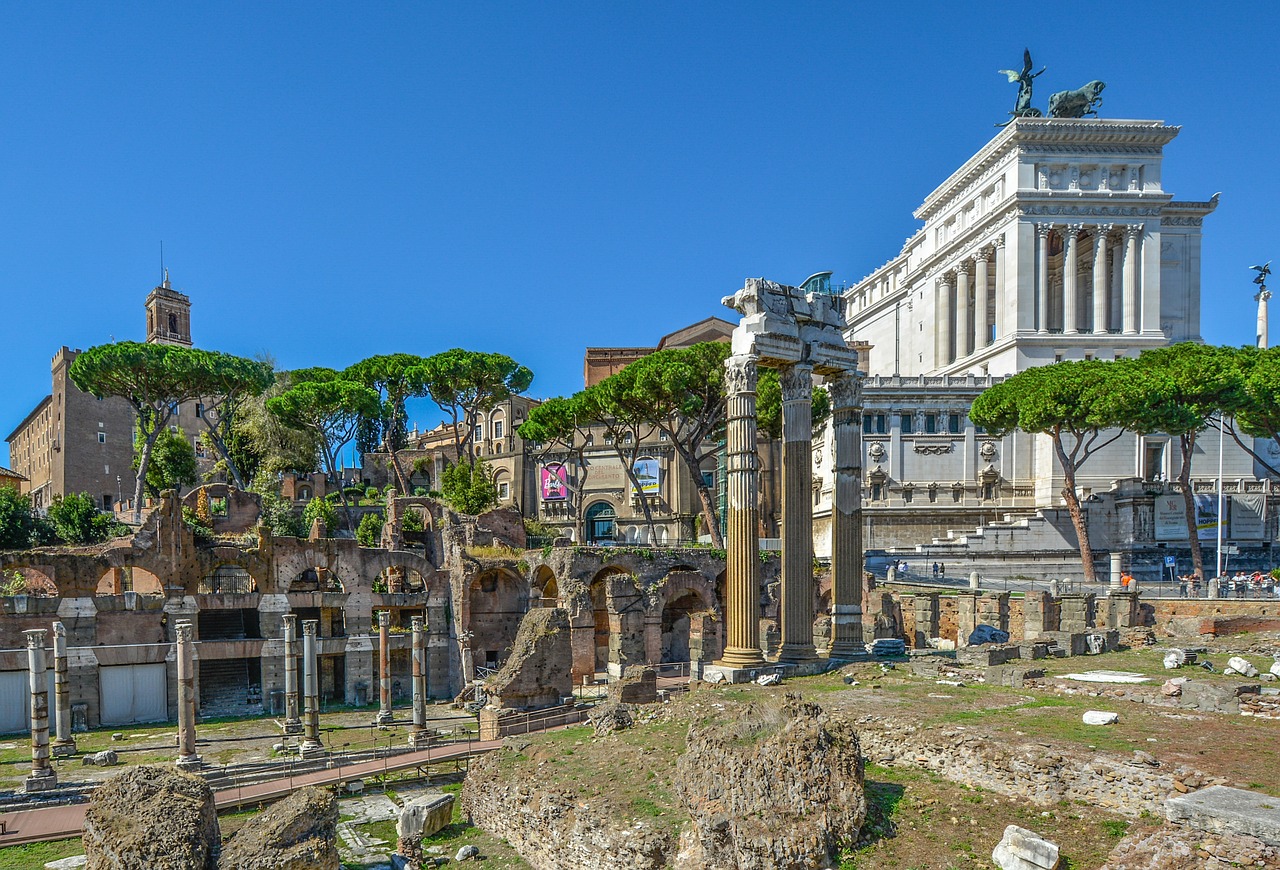 rome monument italy free photo