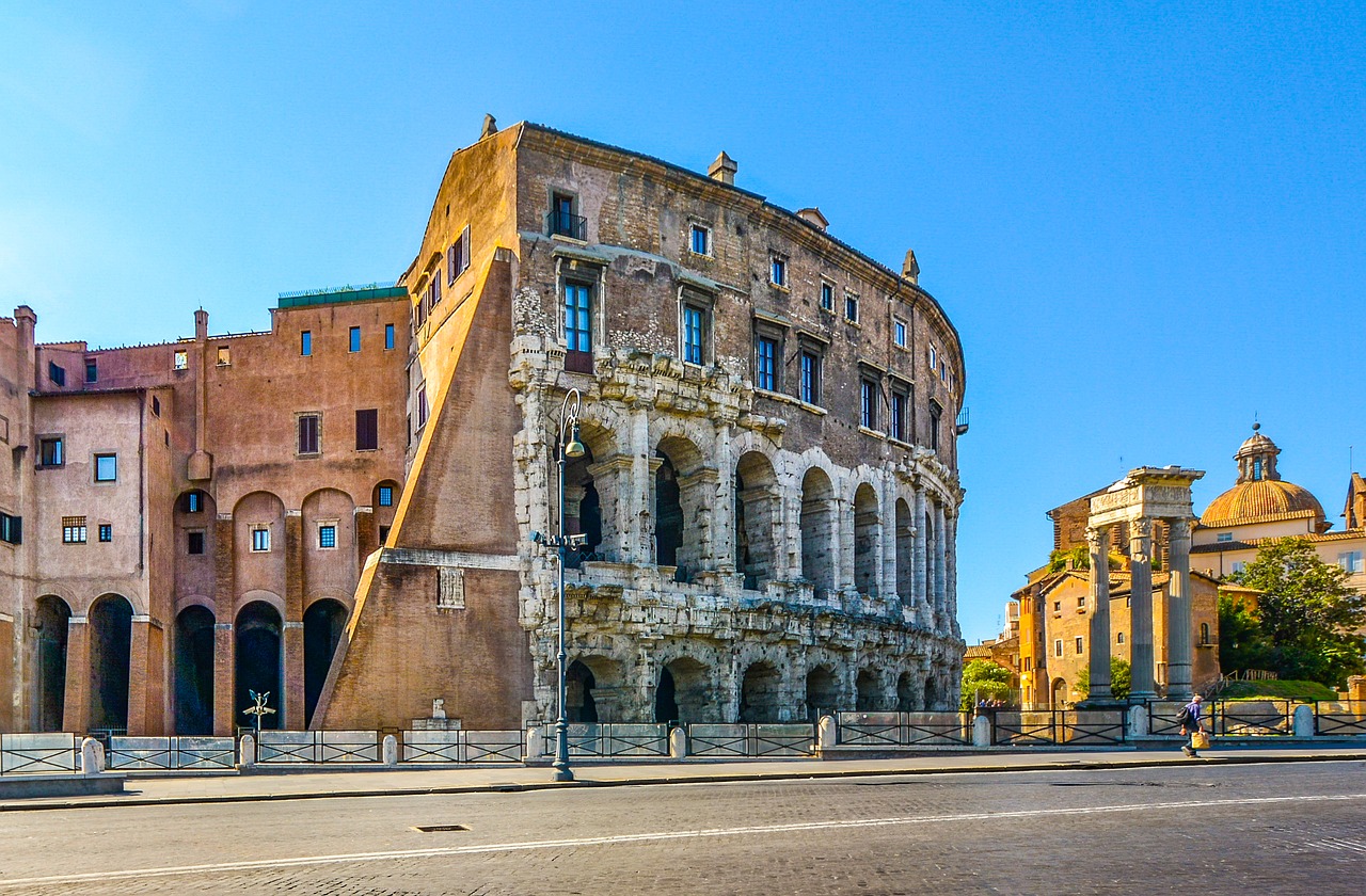 rome ruins roman free photo