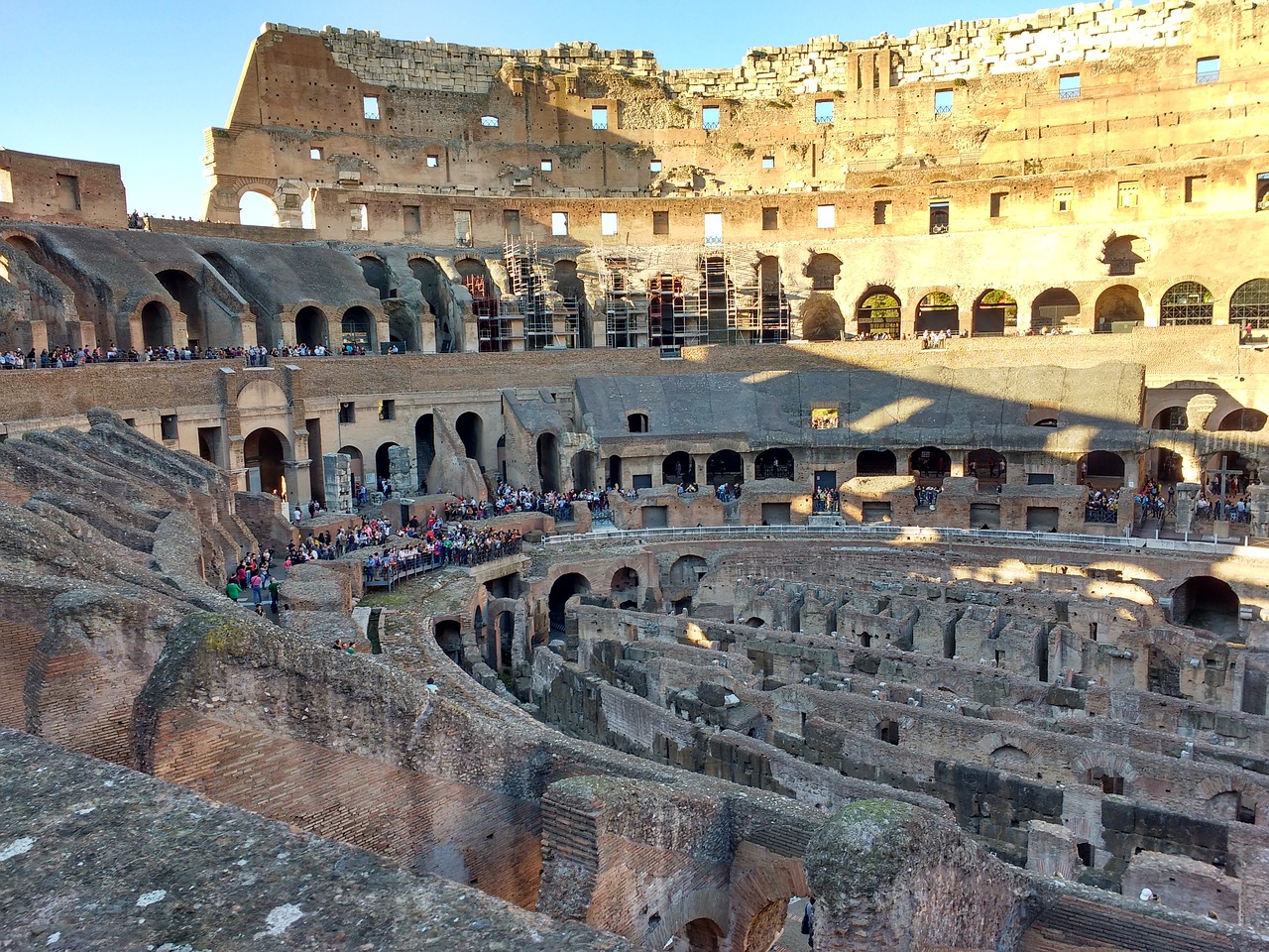 rome colosseum romans free photo