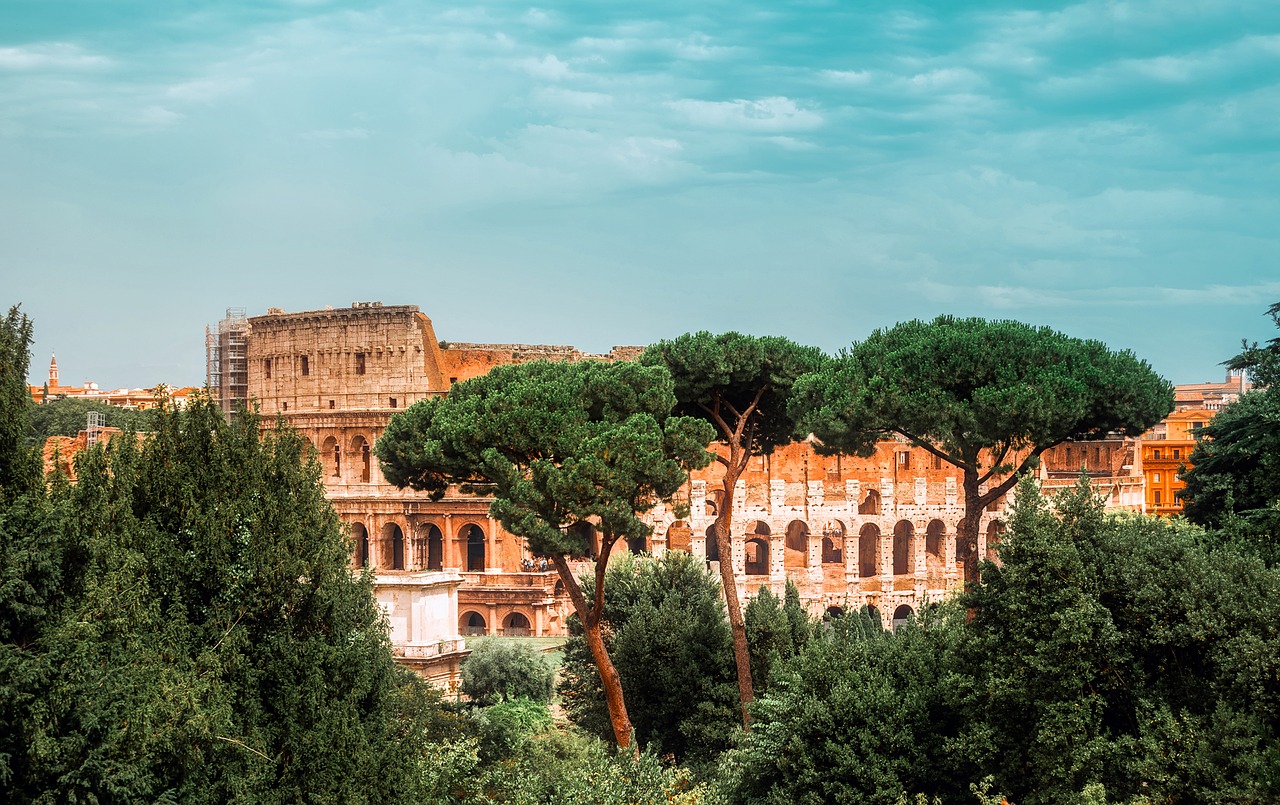 rome italy colosseum free photo