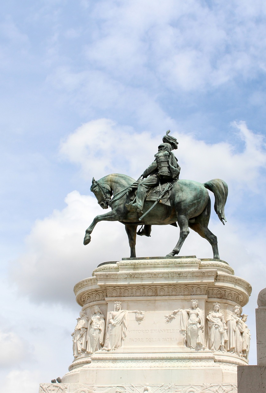 rome italy vittorio emanuele monument free photo