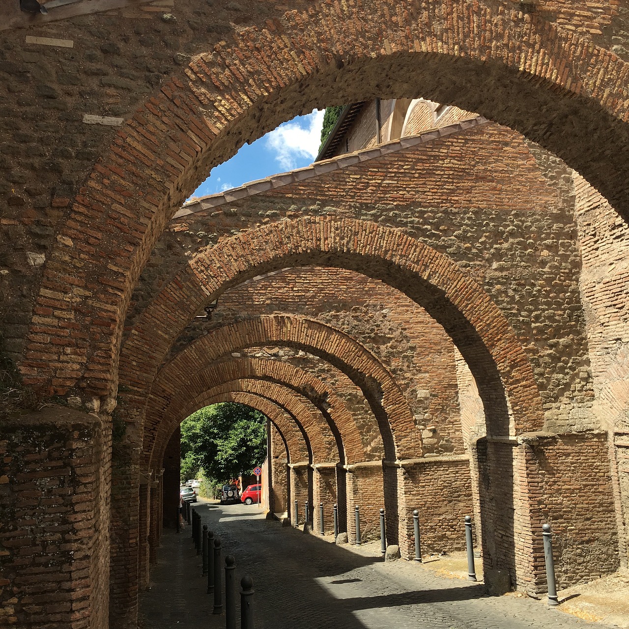 rome arches architecture free photo