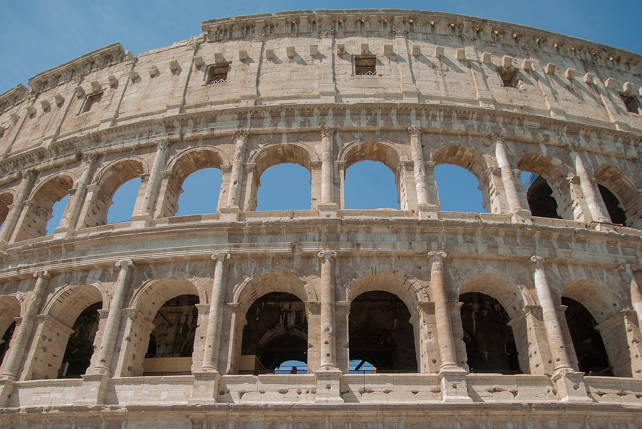 rome coliseum amphitheater free photo