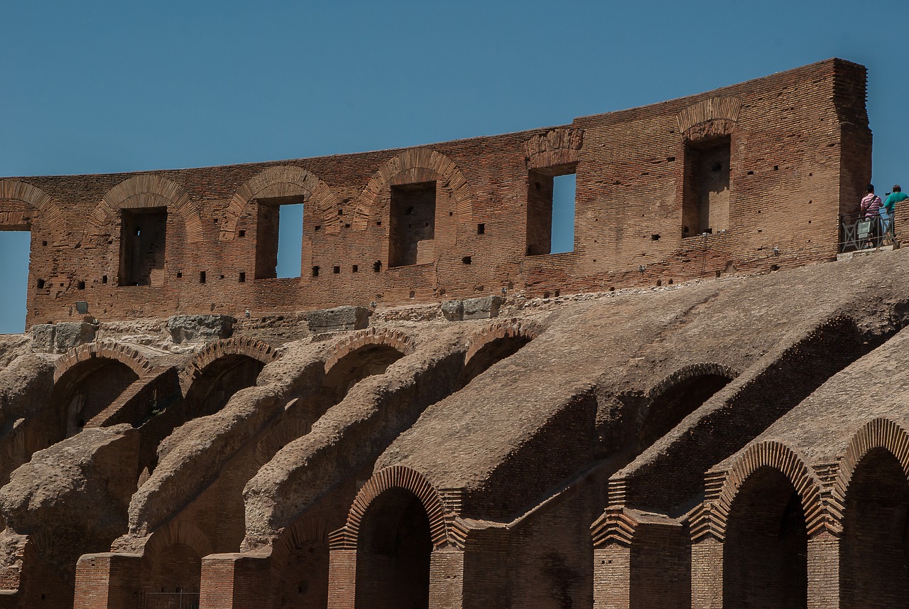 rome coliseum amphitheater free photo