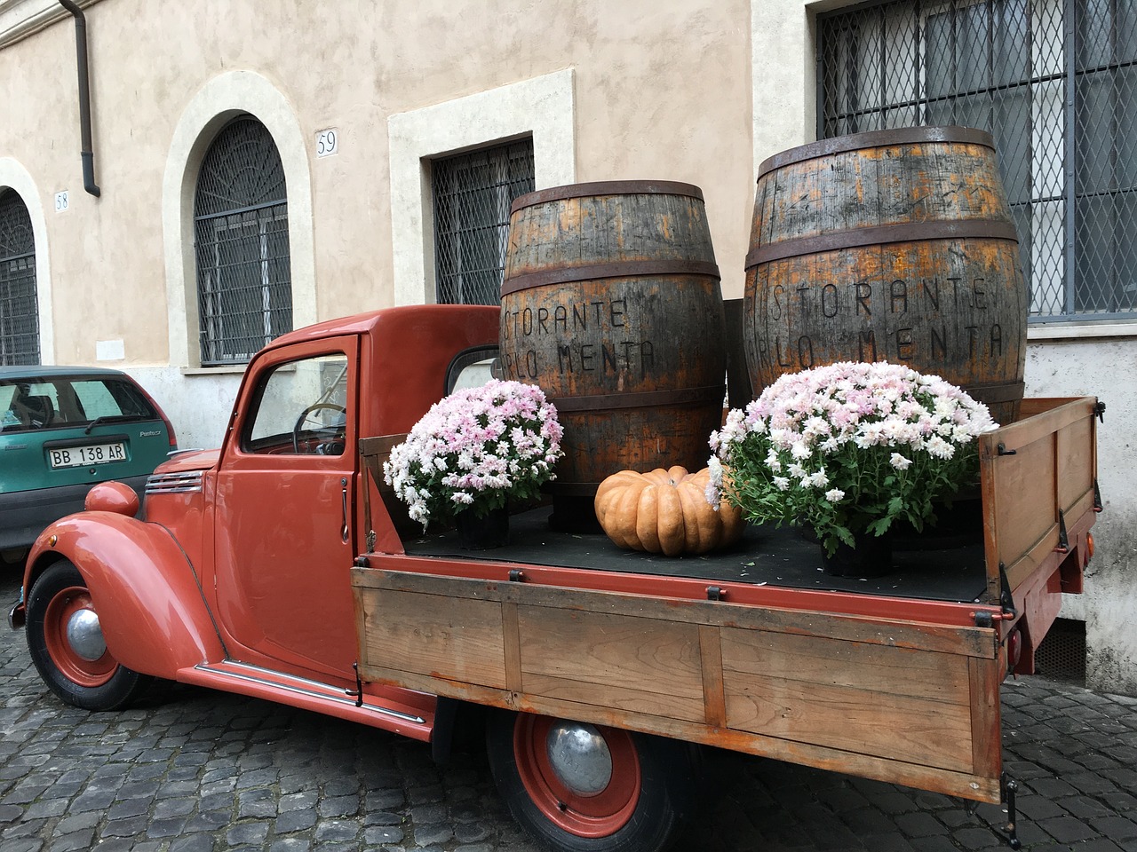 rome truck italy free photo