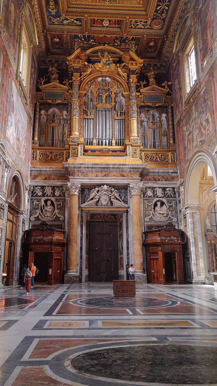 rome cathedral organ free photo