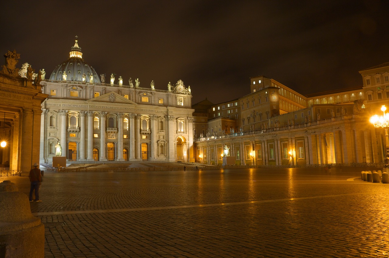 rome vatican st peter's basilica free photo