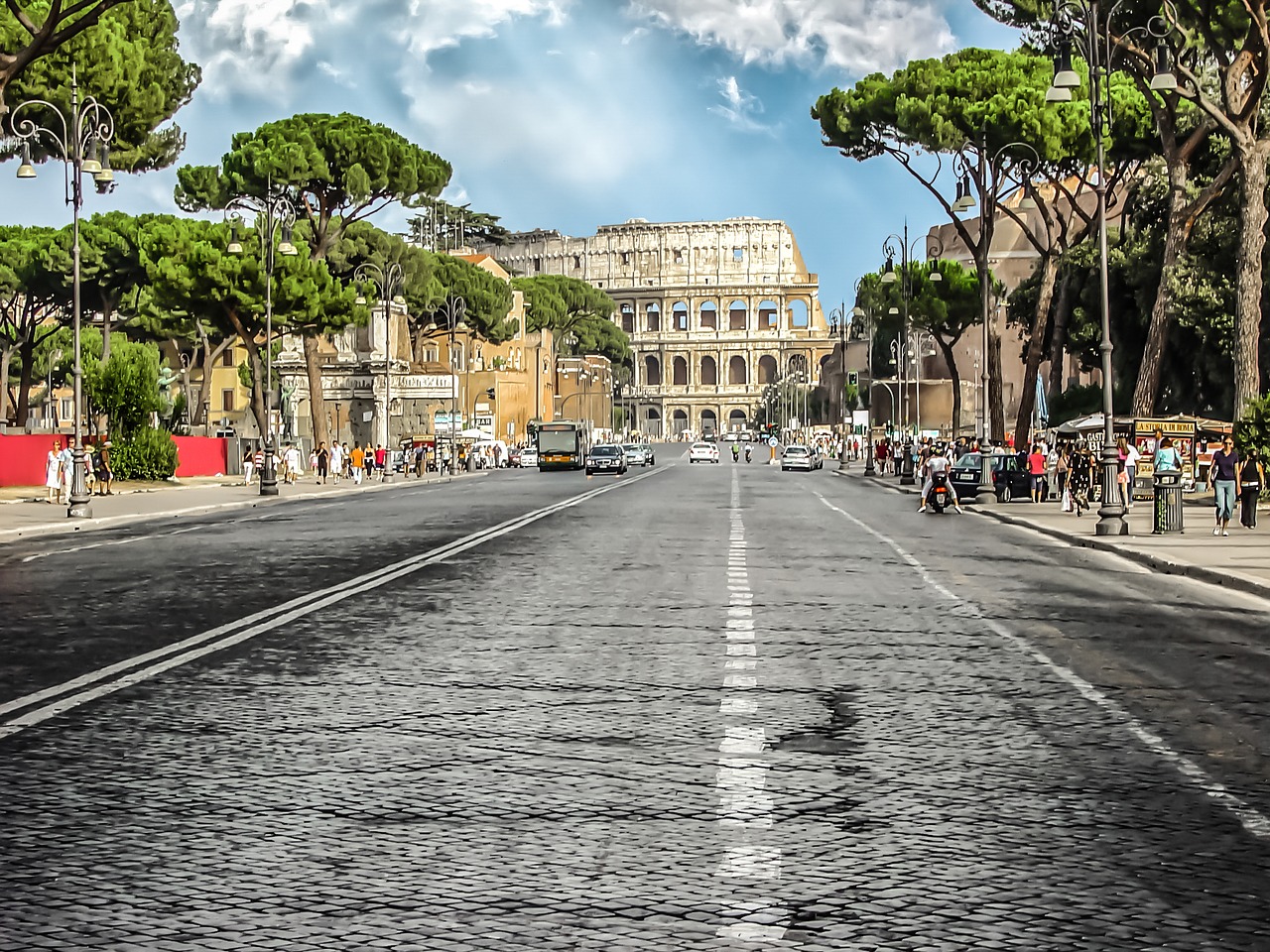 rome italy colosseum free photo