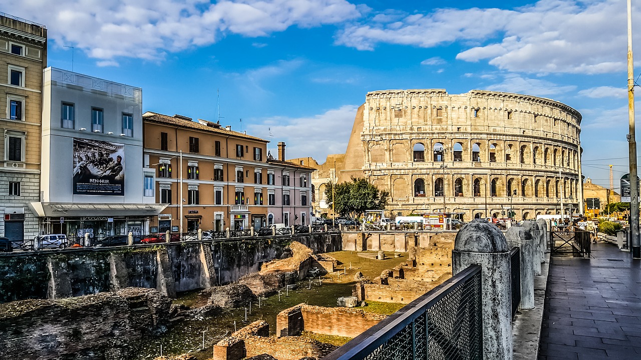 rome colosseum gladiator free photo