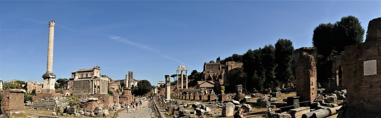 rome forum landmark free photo