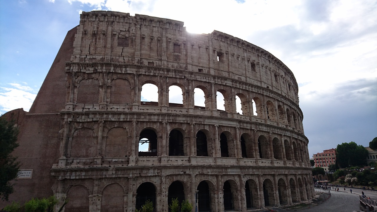 rome colosseum romans free photo
