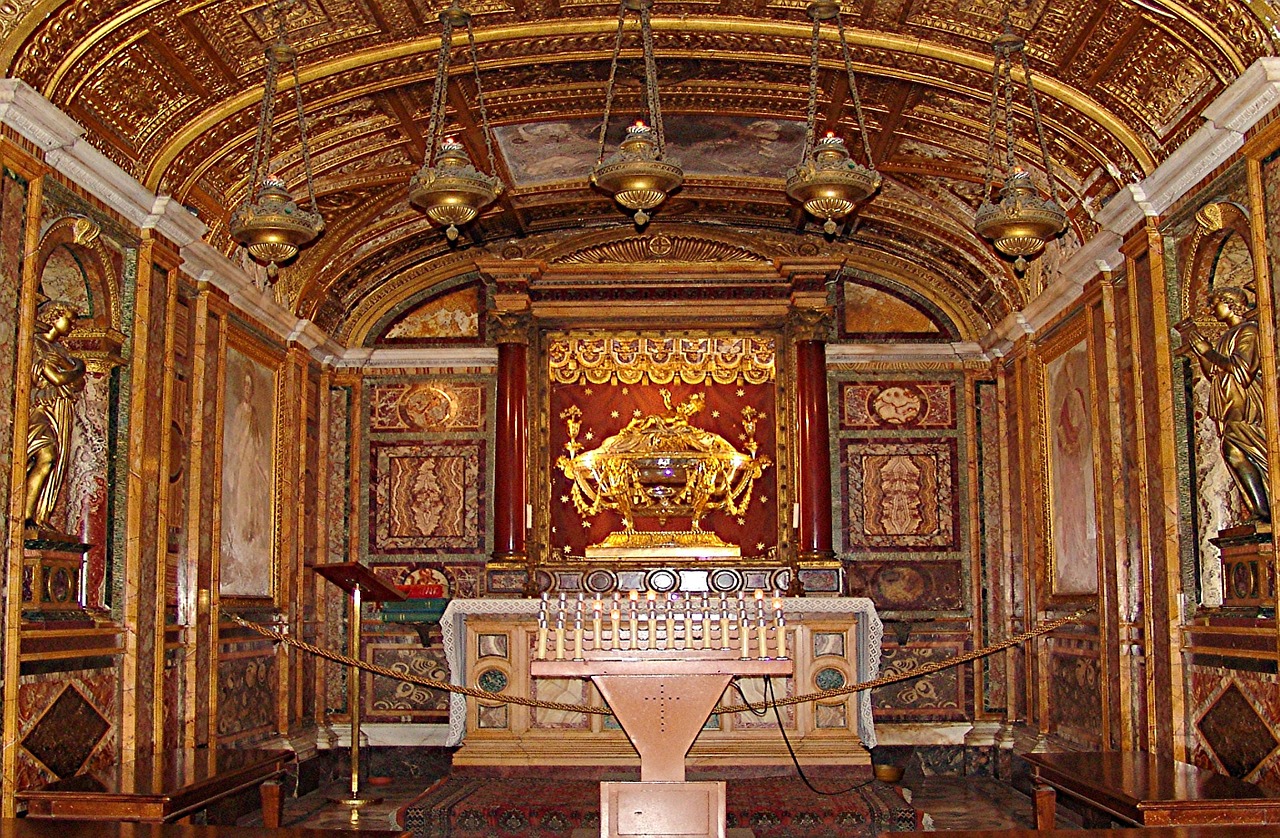 rome church altar free photo