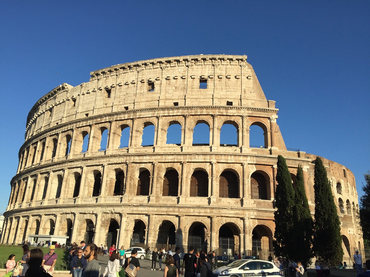 rome  roma  trees free photo