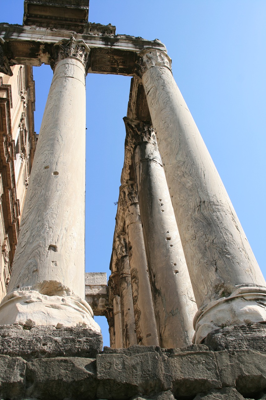 rome  columnar  antique free photo