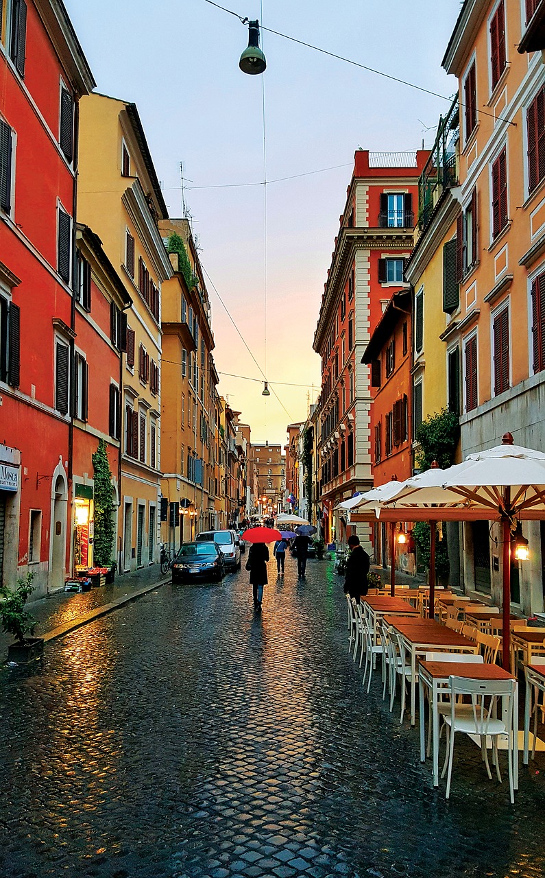 rome  italy  street free photo