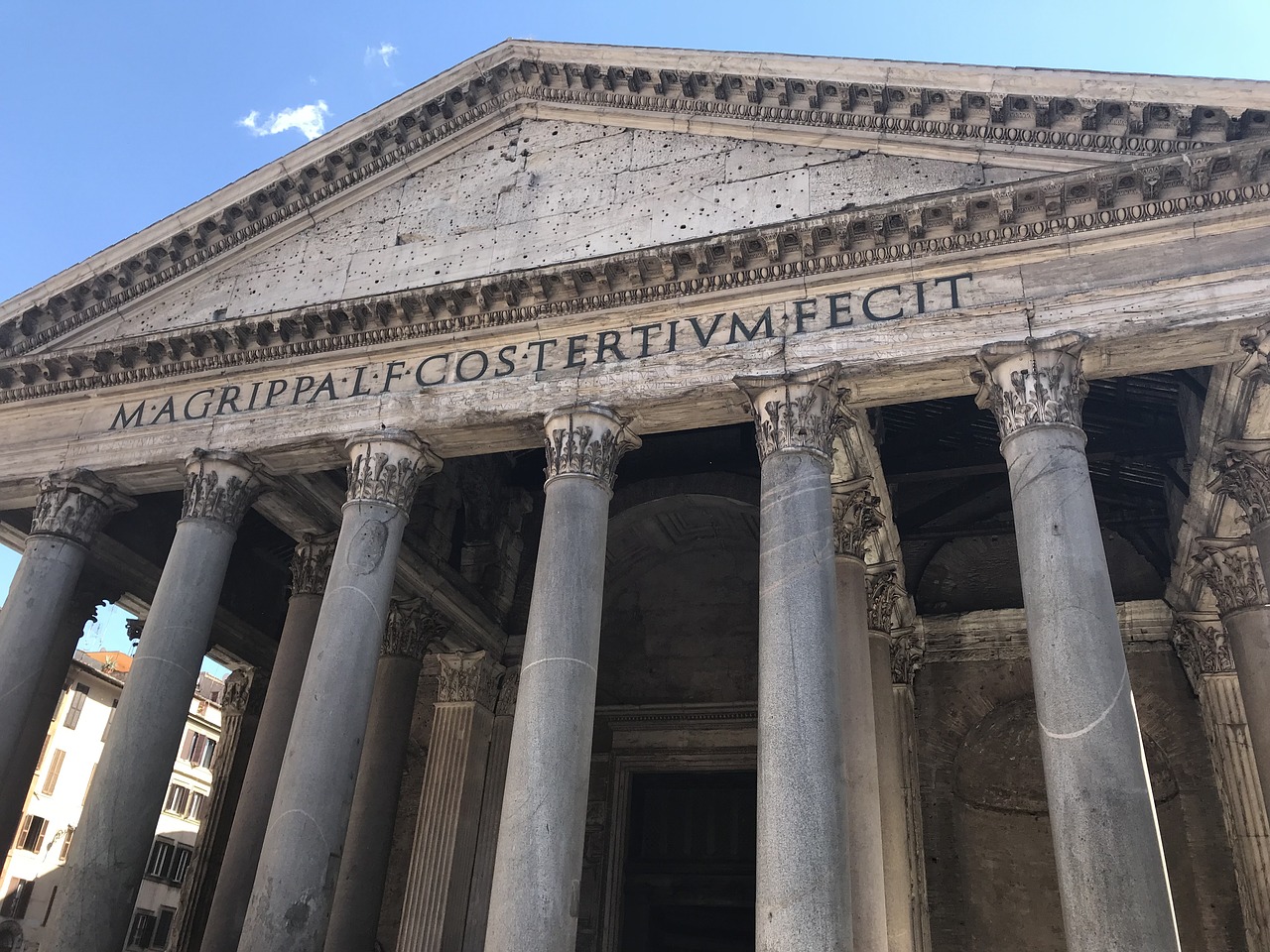 rome  pantheon  architecture free photo