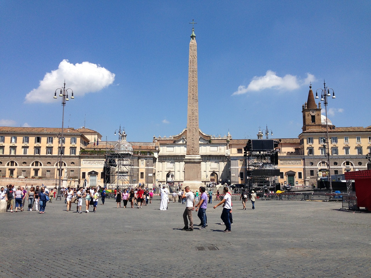 rome obelisk city free photo