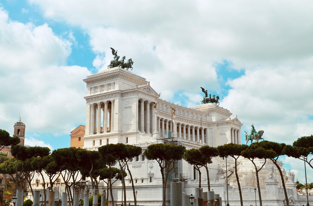 rome roma victor emmanuel monument free photo