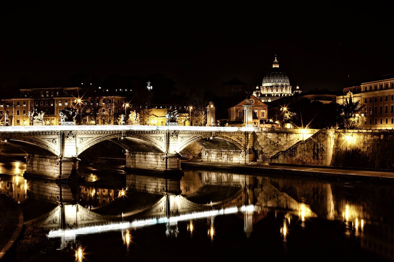 rome tiber vatican free photo
