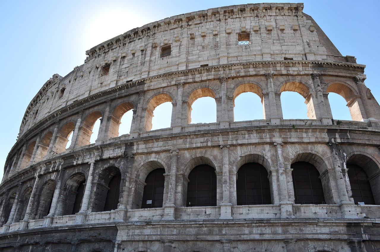 rome travel colosseum free photo