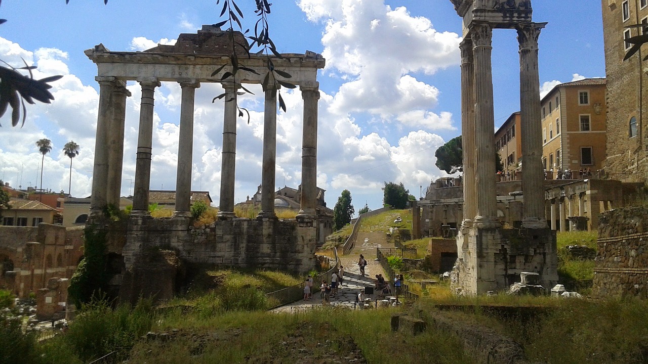 rome old architecture free photo