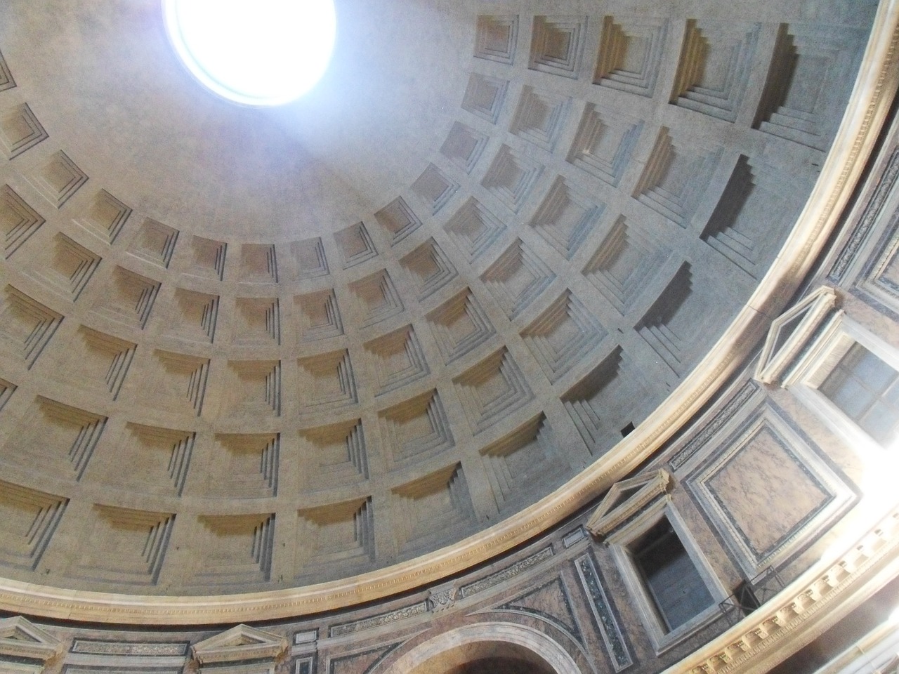 rome pantheon ancient history free photo
