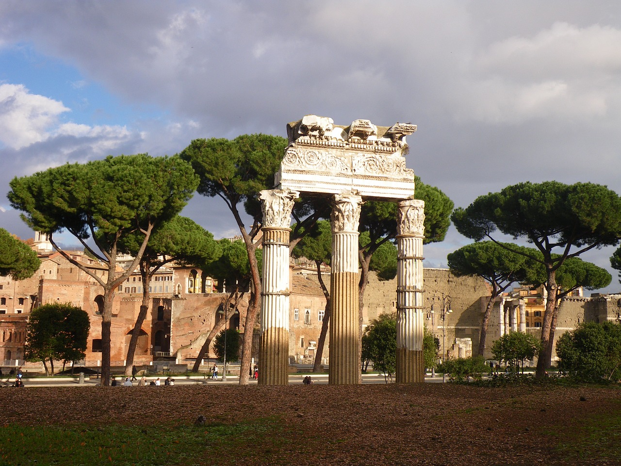 rome forum antiquity free photo