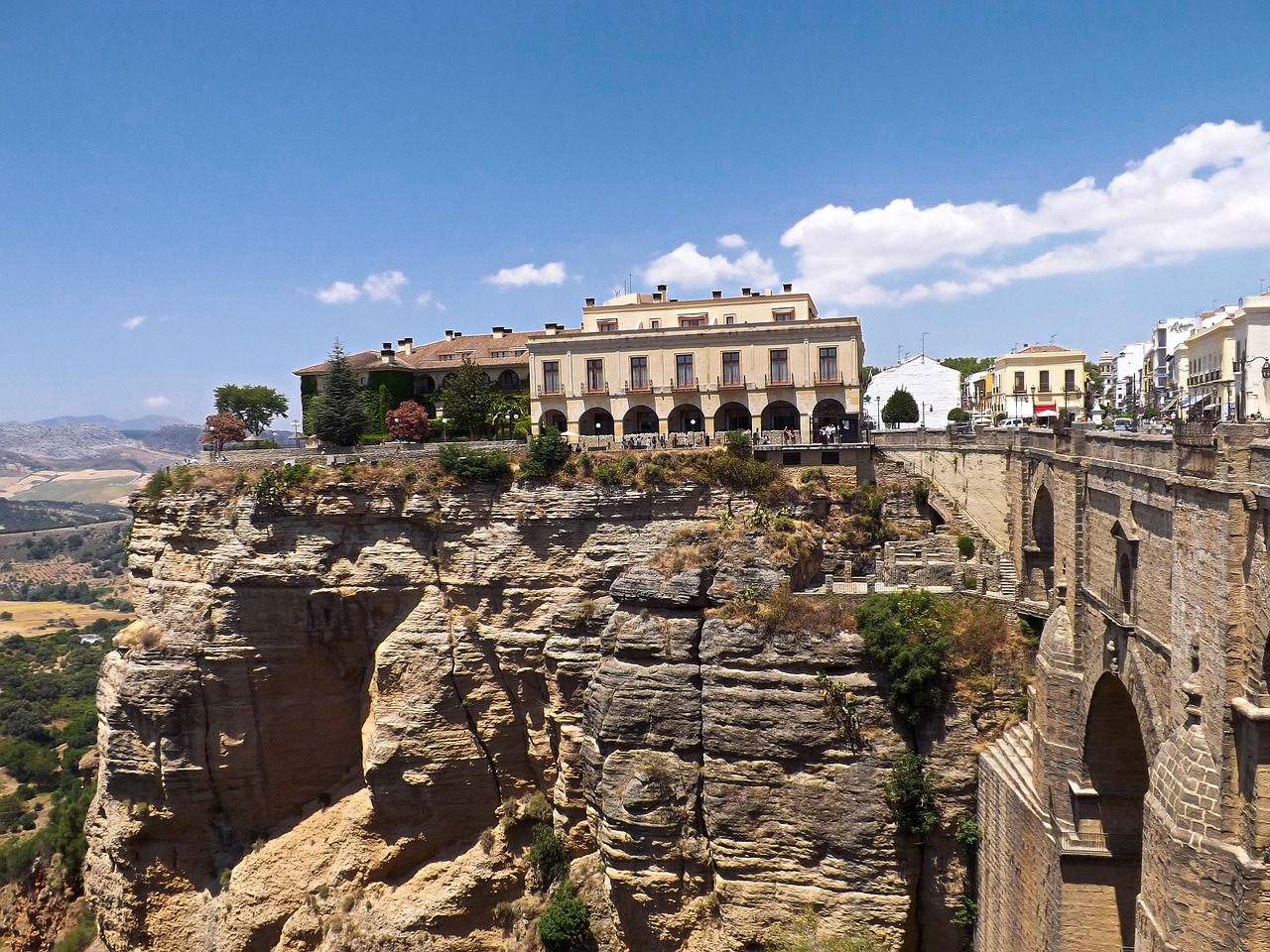 ronda city spain free photo