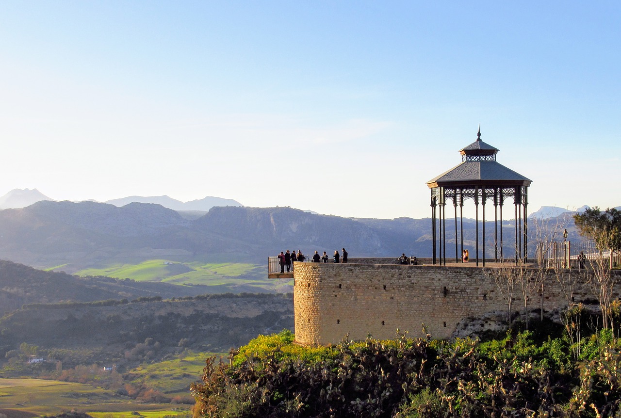 ronda  malaga  village free photo