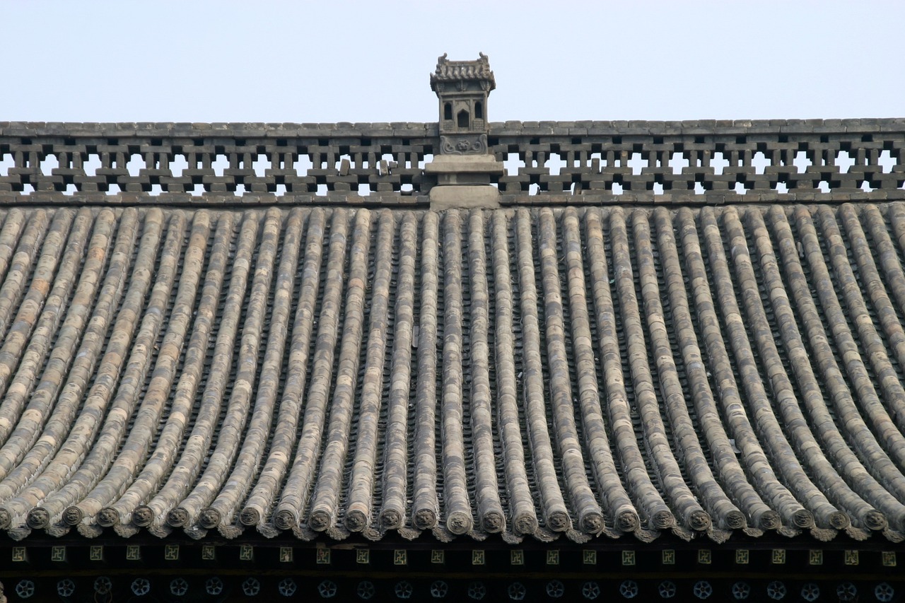 roof china dragon free photo