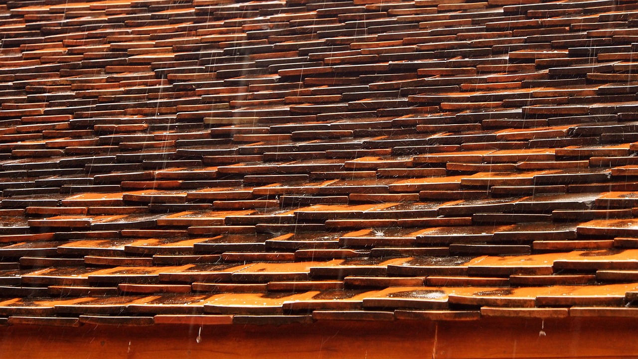 roof rain measure free photo