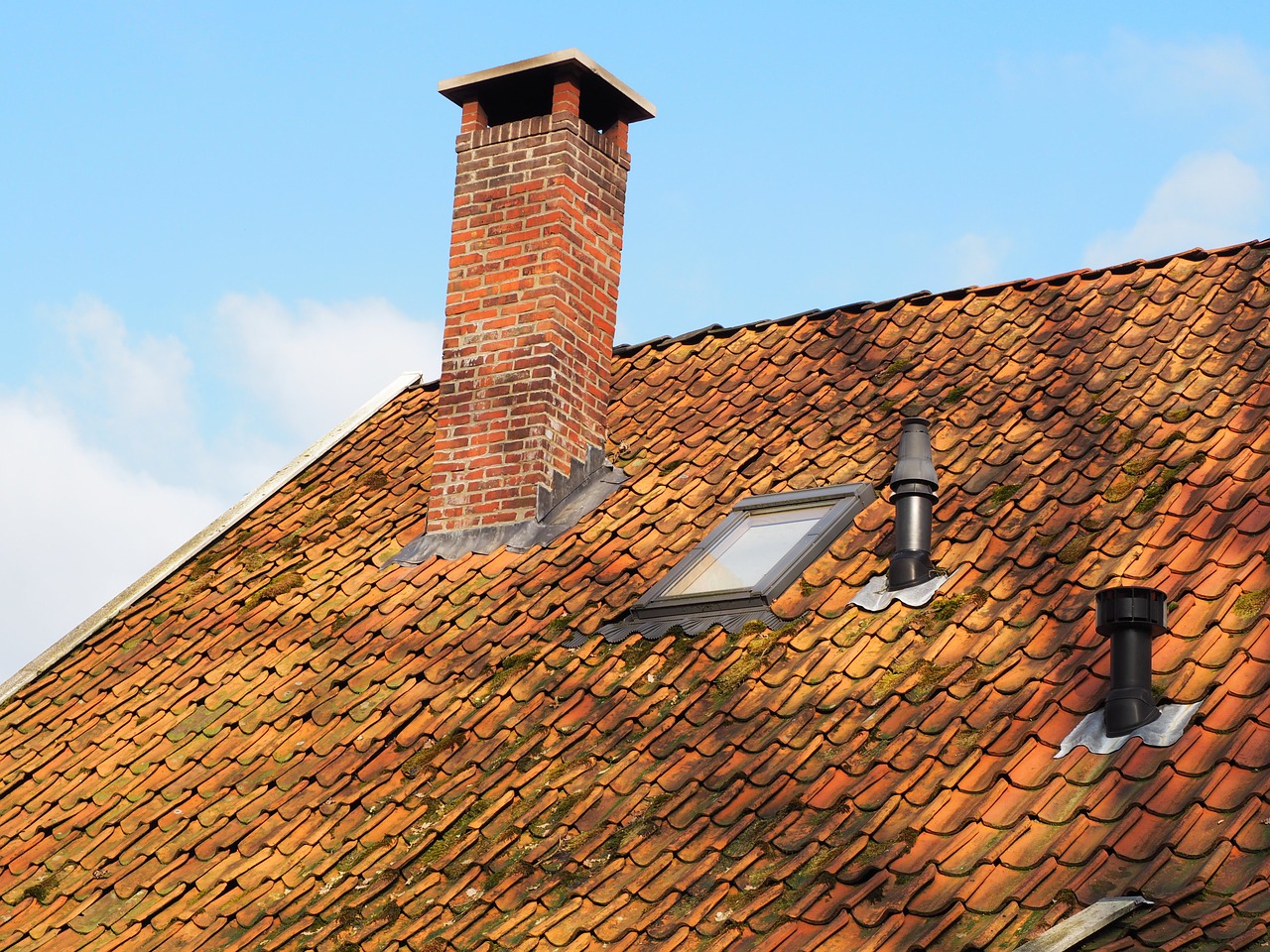 roof chimney window free photo