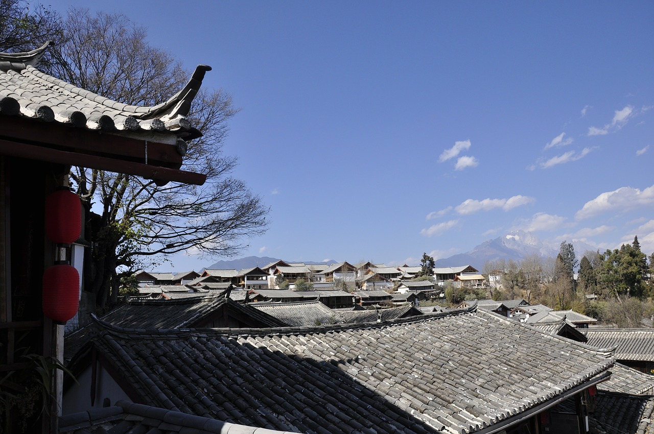 roof traditional sky free photo