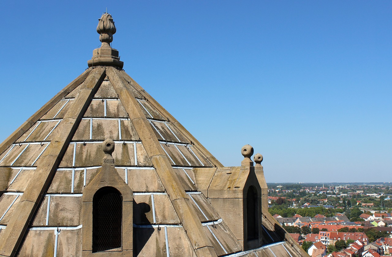 roof dom to speyer outlook free photo