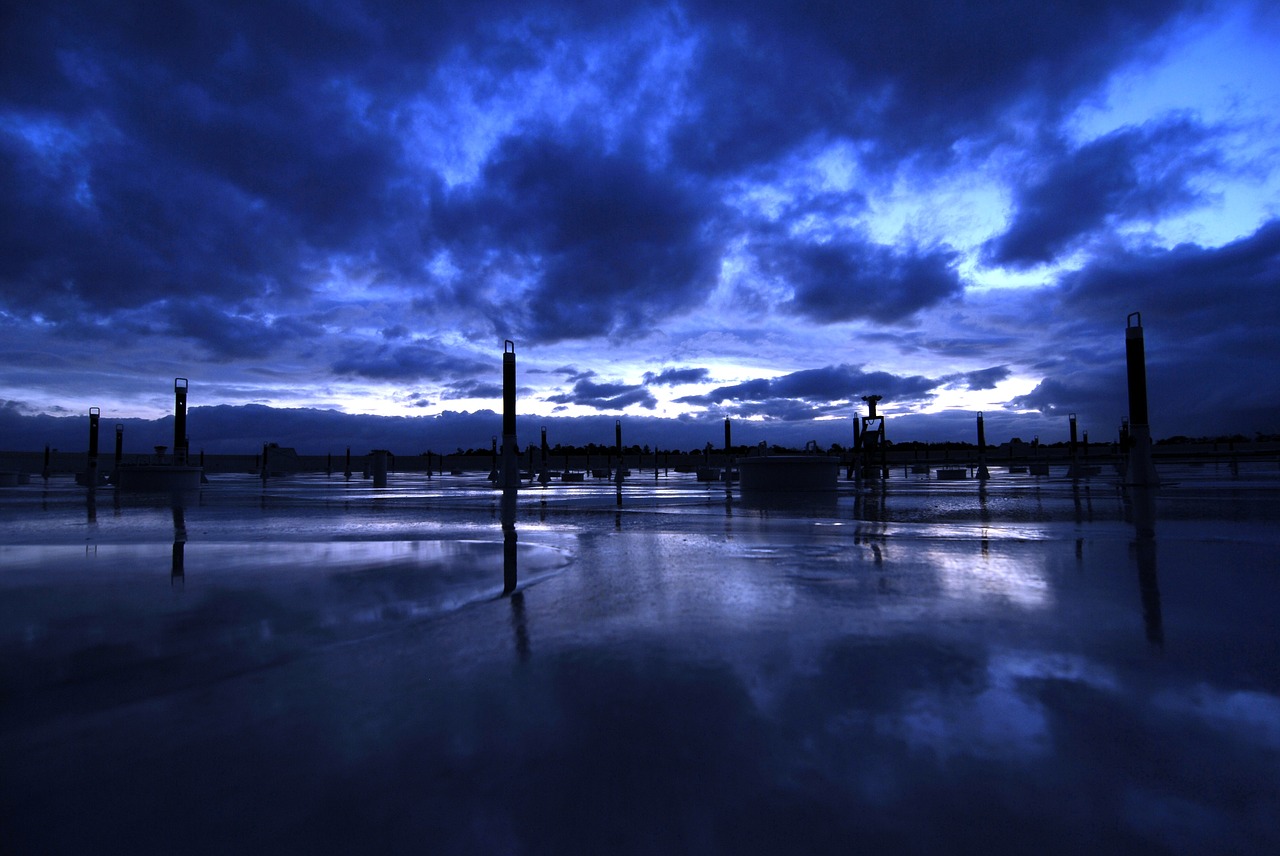 roof clouds the dramatic free photo