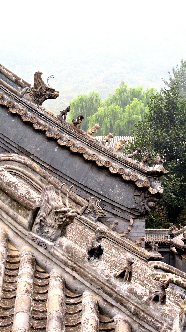 roof chinese architecture free photo